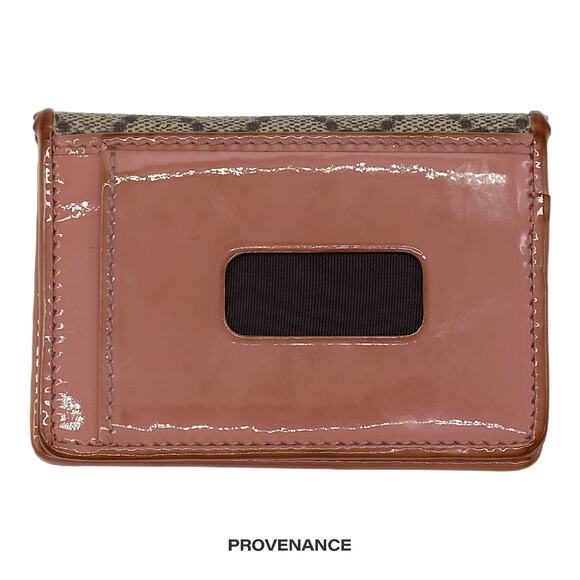 🔴 Gucci GG Supreme Bow Pocket Organizer Wallet - Hot Orange - Picture 2 of 7